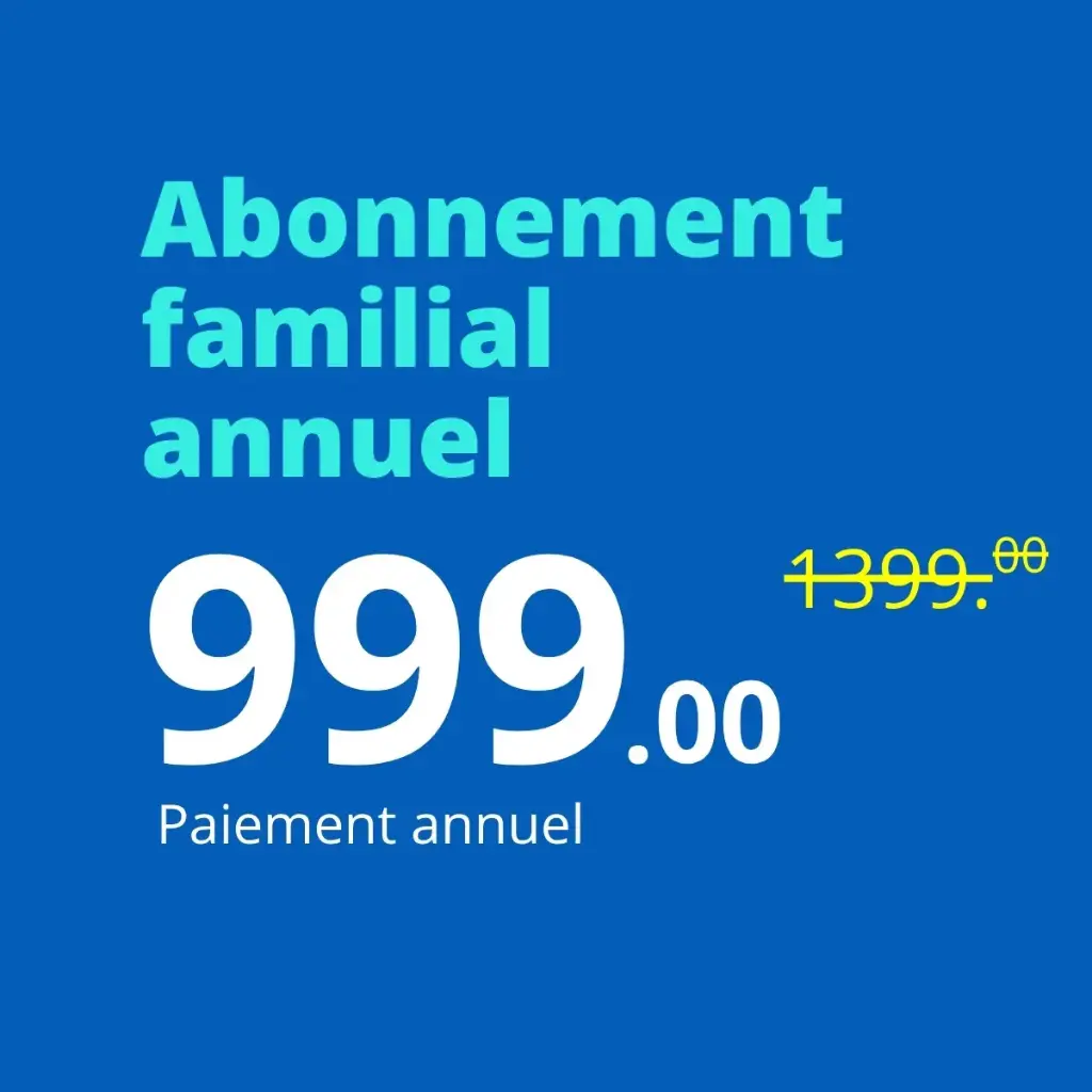 Abonnement Familial Annuel