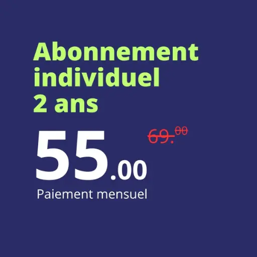 Abonnement Individuel 2 ans